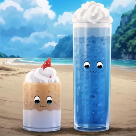 03738-1563937586-masterpiece, best quality, _3, 2 faces, tall vs small, (ice cream_0.6), beach,_.png